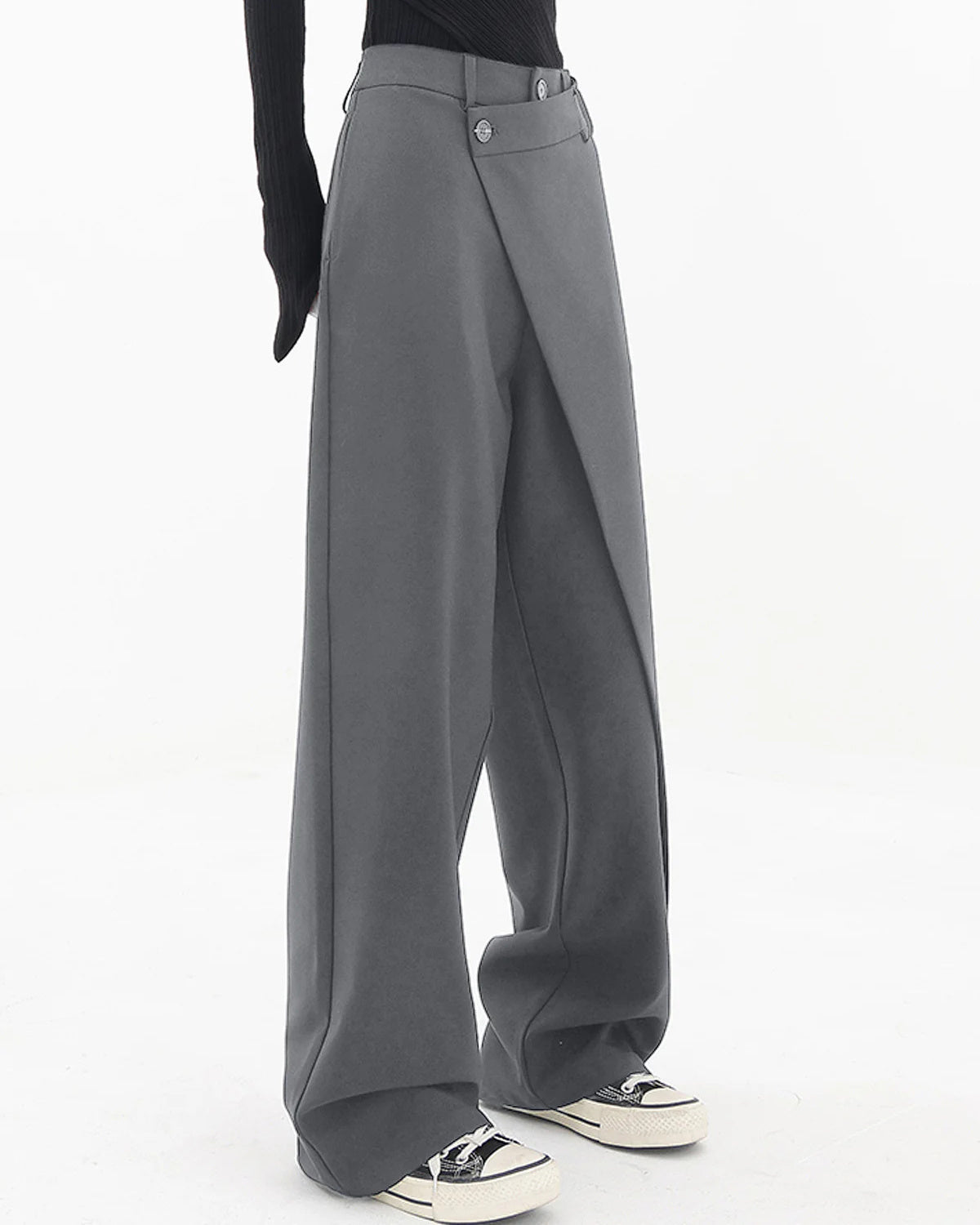 Pantalons larges irréguliers Ins Fashion Pantalons amples Vêtements pour femmes