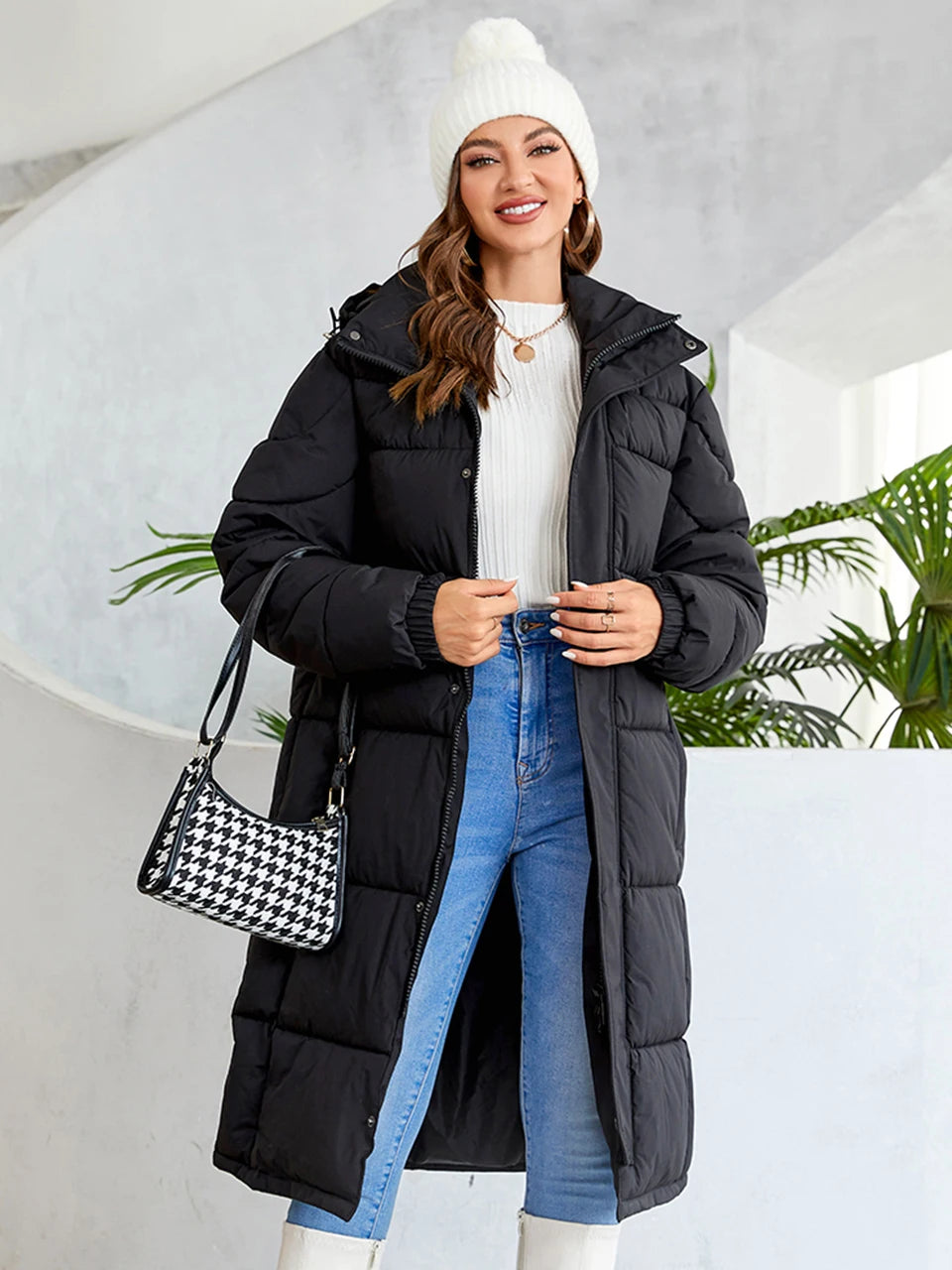 Veste femme Cinemore hiver 2025 Parkas longues chaudes à capuche vêtements d'extérieur pour femmes vêtements mode doudoune femme manteau unisexe