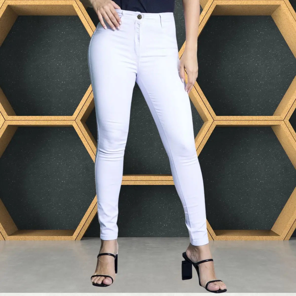 Women's High Waist Skinny Jeans