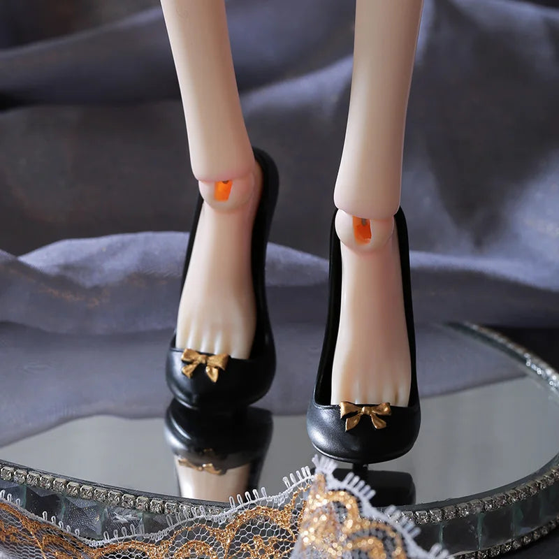 New bjd Shoes for 1/4 phyllis beth kunis winona Doll body about 6.3cm popovy sister lillycatn high heels resin material WXS4-121