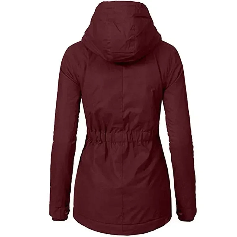 Personnalisé Nouvelle Hiver Femmes Chaud Parkas À Capuche Épais Manteaux En Peluche Femme Mi-Long Coton Veste Manteau Chaud Vêtements D'extérieur