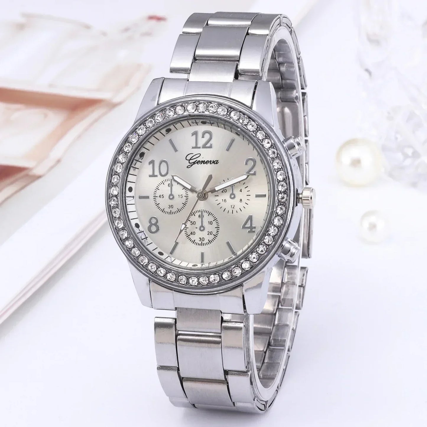 Women Watch Light Luxury Brand Stainless Steel Ladies Business Watches Female Student Fashion Quartz Wristwatches