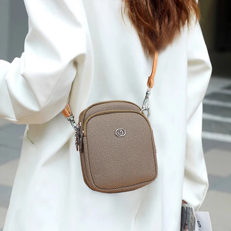 Cell Phone Bag Woman Luxury Mini Cross Bag Women's Shoulder Bag High Quality Messenger Female Bag Leisure Small Bags For Ladies