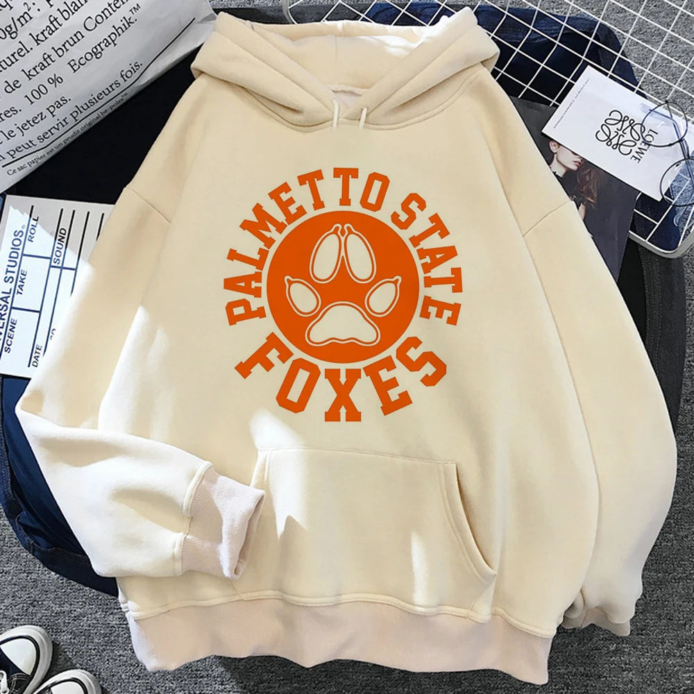 Tous pour les jeux Palmetto State Foxes sweats à capuche femmes anime drôle y2k esthétique sweat-shirts en polaire femme style coréen capuche