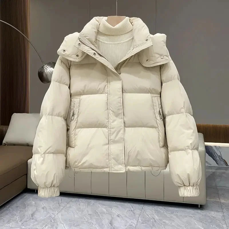 Automne Hiver Nouvelles Femmes Parkas Doudoune En Coton À Capuche Rembourrée Parkas Vestes Chaud Épais Manteaux Femme Vêtements D'extérieur Streetwear