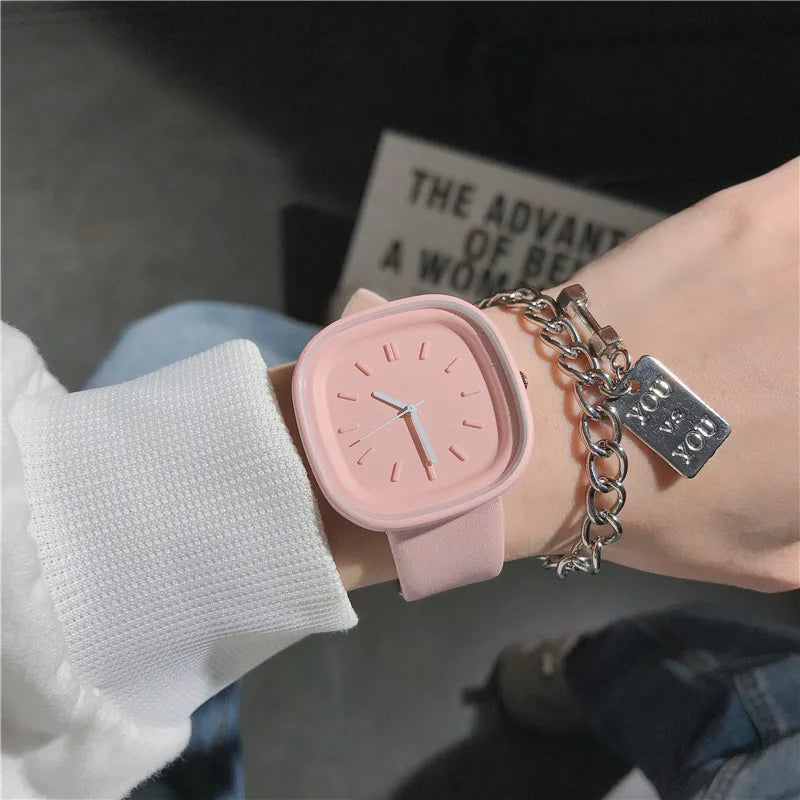 Womens Watches Brand Sport Style Fashion Ladies Watch Leather Watch Women Girls Female Quartz Wristwatches Montre Femme