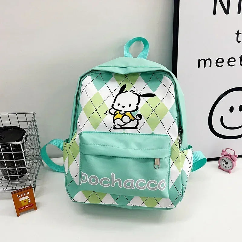 Sanrio Full Range Melody Cute Cartoon Backpack Children Lightweight Large Capacity Fashionable Schoolbag Travel Bag Kindergarten