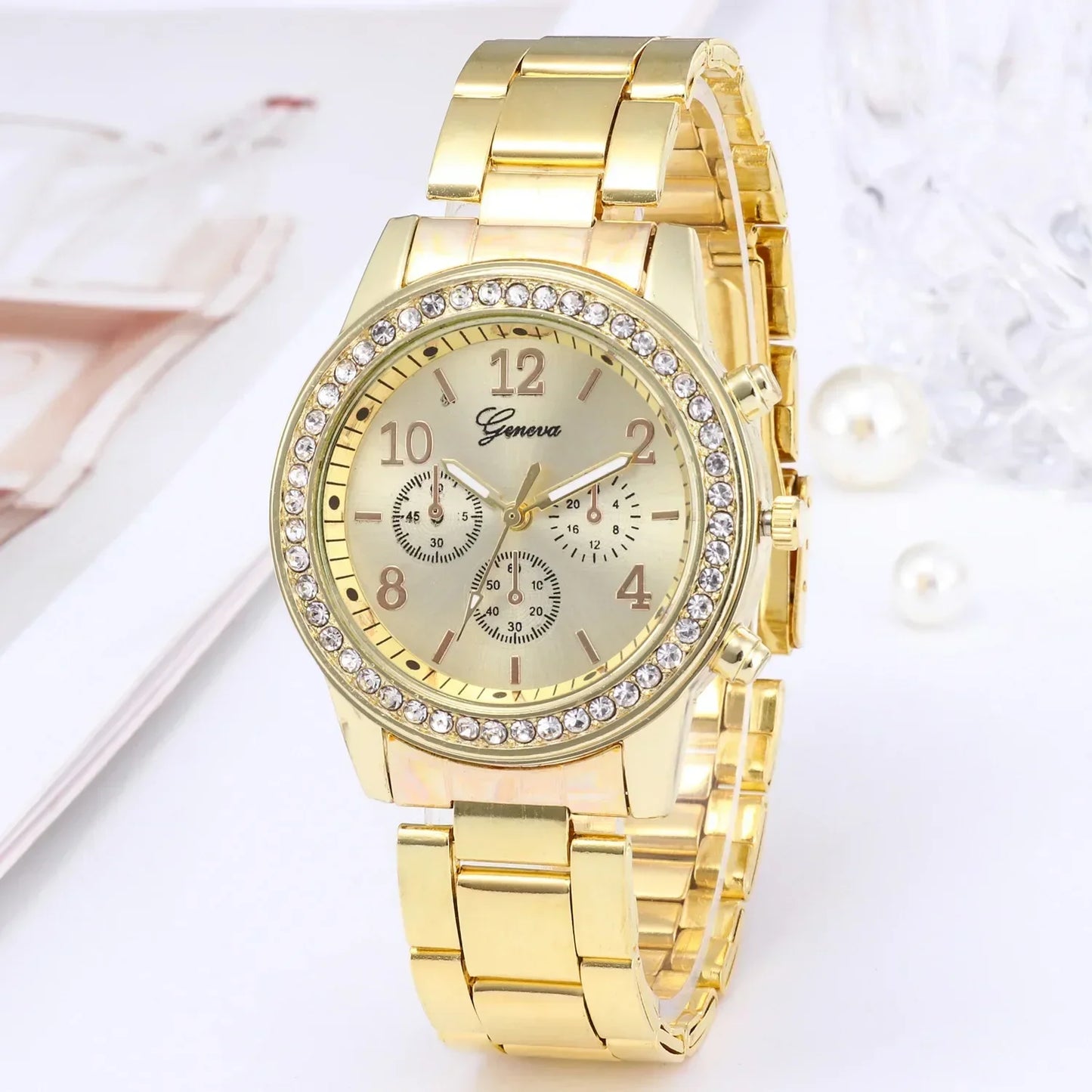 Women Watch Light Luxury Brand Stainless Steel Ladies Business Watches Female Student Fashion Quartz Wristwatches