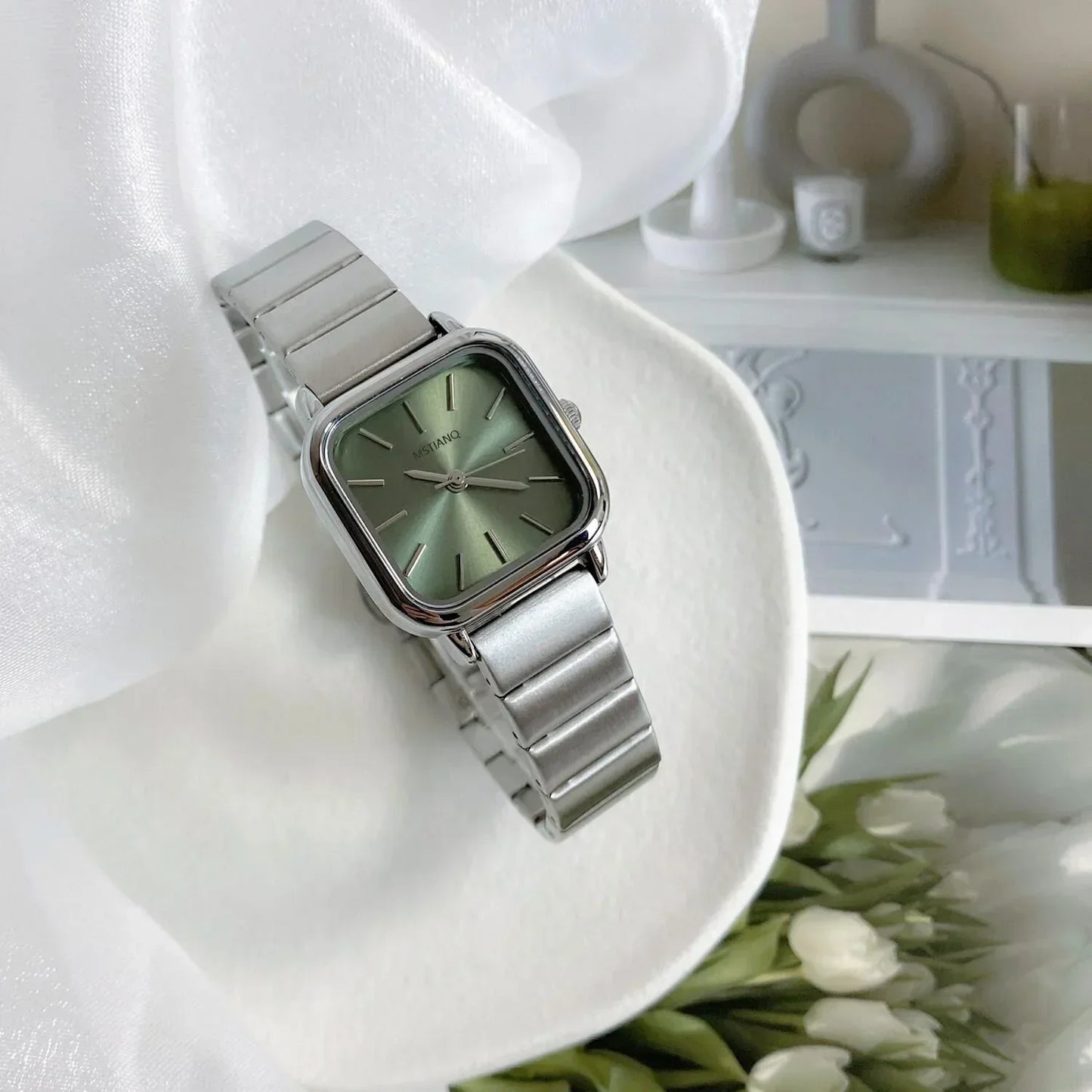 Women Watch Light Luxury Brand Stainless Steel Ladies Business Watches Female Student Fashion Quartz Wristwatches