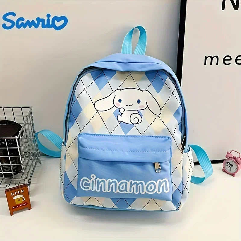 Sanrio Full Range Melody Cute Cartoon Backpack Children Lightweight Large Capacity Fashionable Schoolbag Travel Bag Kindergarten