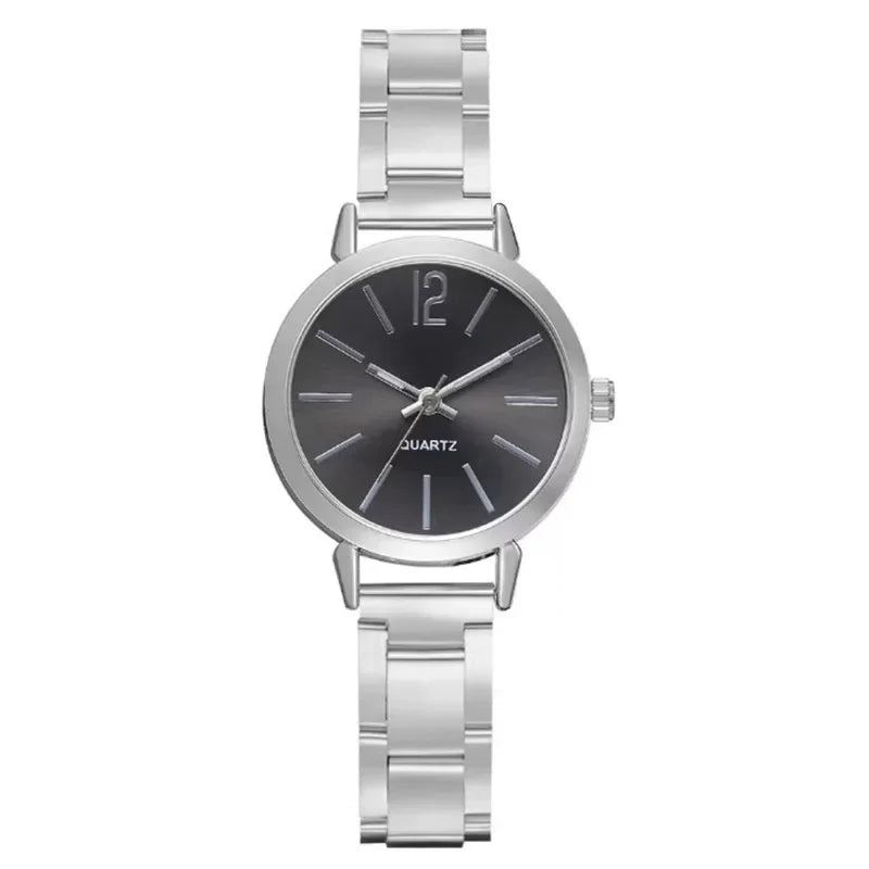 Montre de golf à Quartz pour femmes, bracelet en acier inoxydable, montre-bracelet de luxe pour étudiantes, cadeau, livraison directe