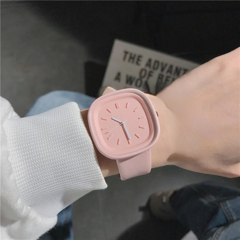 Womens Watches Brand Sport Style Fashion Ladies Watch Leather Watch Women Girls Female Quartz Wristwatches Montre Femme