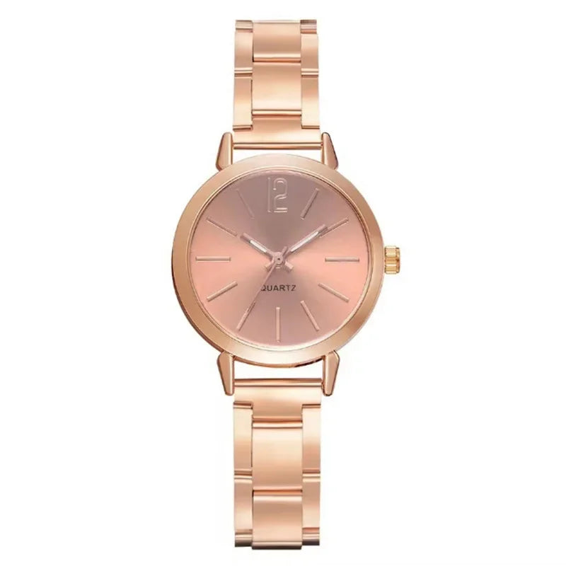 Montre de golf à Quartz pour femmes, bracelet en acier inoxydable, montre-bracelet de luxe pour étudiantes, cadeau, livraison directe