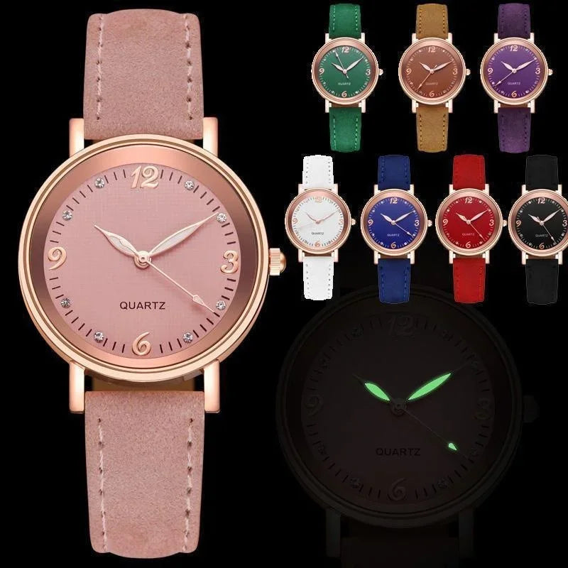 Watches for Women Leather Band Luxury Watches Quartz Watch Casual Bracelet Watch for Women