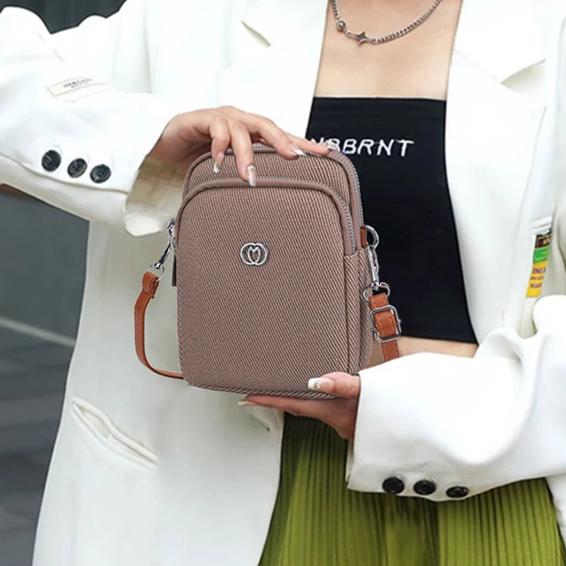 Cell Phone Bag Woman Luxury Mini Cross Bag Women's Shoulder Bag High Quality Messenger Female Bag Leisure Small Bags For Ladies