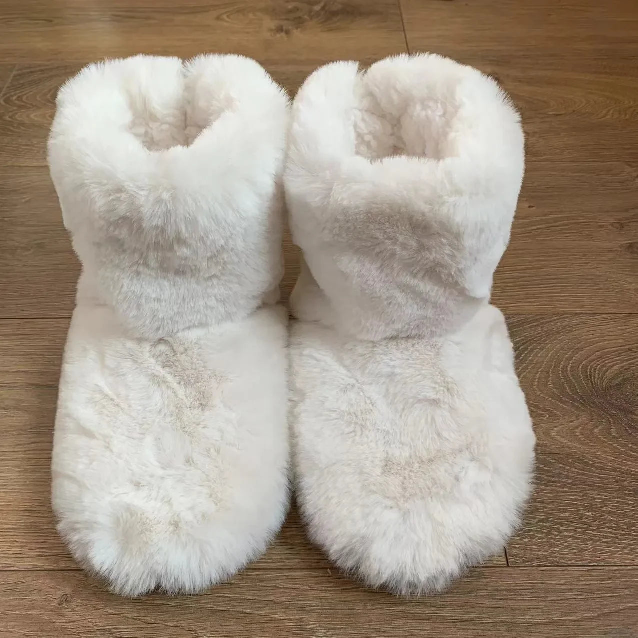 House Fluffy Slipper Womens Winter Fur Contton Warm Plush Indoor Flat Fuzzy Female Room Shoes Wool Home Boots Fleece Flip Flop