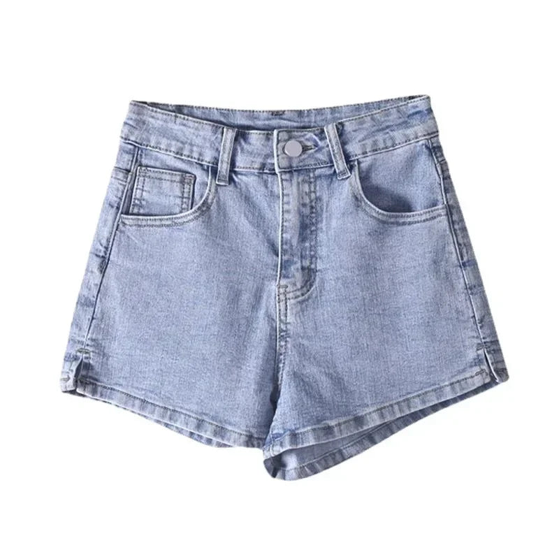 Shorts Women Slender Denim Basic Simple Hot Sale College Summer Trousers Straight Trendy All-match New Arrivals Feminine